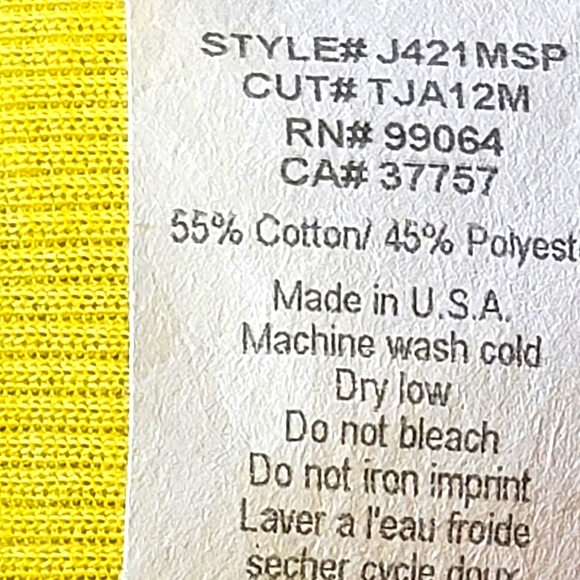 Billabong Yellow Tank Top Size Medium - Picture 9 of 10